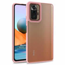 Microsonic Xiaomi Redmi Note 10 Pro Max Bright Planet Rose Gold Cep Telefonu Kılıfı