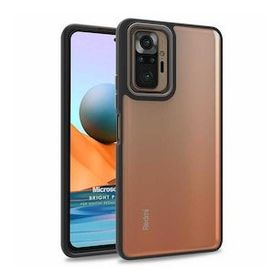 Microsonic Xiaomi Redmi Note 10 Pro Max Bright Planet Siyah Kılıf