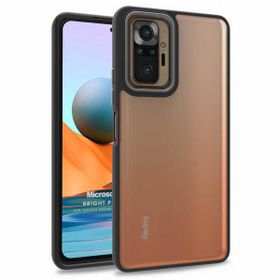 Microsonic Xiaomi Redmi Note 10 Pro Max Bright Planet Siyah Kılıf