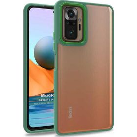 Microsonic Xiaomi Redmi Note 10 Pro Max Bright Planet Yeşil Cep Telefonu Kılıfı