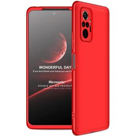 Microsonic Xiaomi Redmi Note 10 Pro Max Double Dip 360 Protective Kırmızı Cep Telefonu Kılıfı
