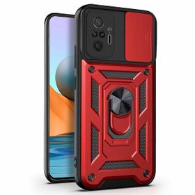 Microsonic Xiaomi Redmi Note 10 Pro Max Impact Resistant Kırmızı Cep Telefonu Kılıfı