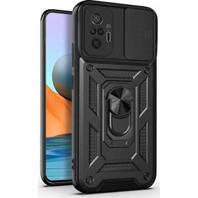 Microsonic Xiaomi Redmi Note 10 Pro Max Impact Resistant Siyah Kılıf