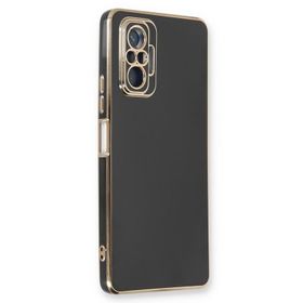 Microsonic Xiaomi Redmi Note 10 Pro Max Olive Plated Siyah Kılıf