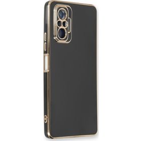 Microsonic Xiaomi Redmi Note 10 Pro Max Olive Plated Siyah Kılıf