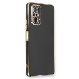 Microsonic Xiaomi Redmi Note 10 Pro Max Olive Plated Siyah Kılıf