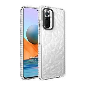 Microsonic Xiaomi Redmi Note 10 Pro Max Prism Hybrid Şeffaf Cep Telefonu Kılıfı