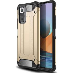 Microsonic Xiaomi Redmi Note 10 Pro Max Rugged Armor Gold Cep Telefonu Kılıfı