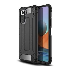 Microsonic Xiaomi Redmi Note 10 Pro Max Rugged Armor Siyah Kılıf