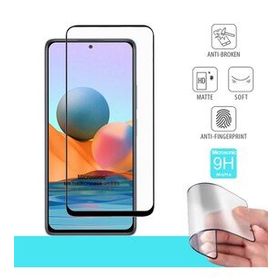 Microsonic Xiaomi Redmi Note 10 Pro Max Seramik Matte Flexible Siyah Ekran Koruyucu
