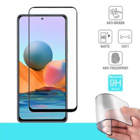 Microsonic Xiaomi Redmi Note 10 Pro Max Seramik Matte Flexible Siyah Ekran Koruyucu