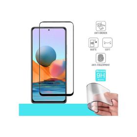 Microsonic Xiaomi Redmi Note 10 Pro Max Seramik Matte Flexible Siyah Ekran Koruyucu