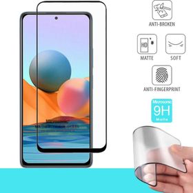 Microsonic Xiaomi Redmi Note 10 Pro Max Seramik Matte Flexible Siyah Ekran Koruyucu