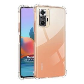Microsonic Xiaomi Redmi Note 10 Pro Max Shock Absorbing Şeffaf Cep Telefonu Kılıfı