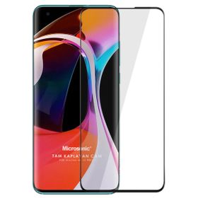 Microsonic Xiaomi Redmi Note 10 Pro Max Tam Kaplayan Temperli Siyah Cam Ekran Koruyucu