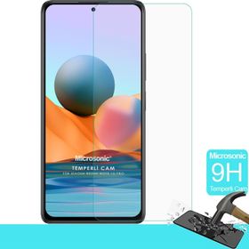 Microsonic Xiaomi Redmi Note 10 Pro Max Tempered Glass Cam Ekran Koruyucu