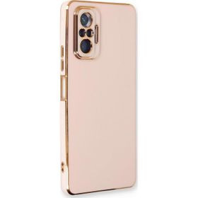 Microsonic Xiaomi Redmi Note 10 Pro Olive Plated Pembe Kılıf