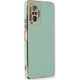 Microsonic Xiaomi Redmi Note 10 Pro Olive Plated Yeşil Kılıf