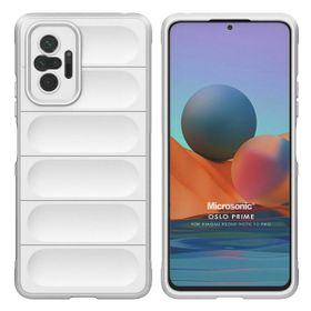 Microsonic Xiaomi Redmi Note 10 Pro Oslo Prime Beyaz Cep Telefonu Kılıfı