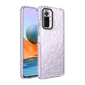 Microsonic Xiaomi Redmi Note 10 Pro Prism Hybrid Mor Cep Telefonu Kılıfı