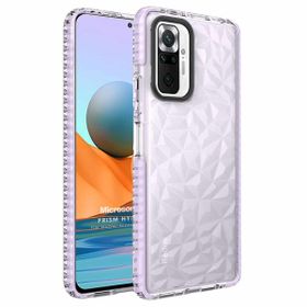 Microsonic Xiaomi Redmi Note 10 Pro Prism Hybrid Mor Cep Telefonu Kılıfı