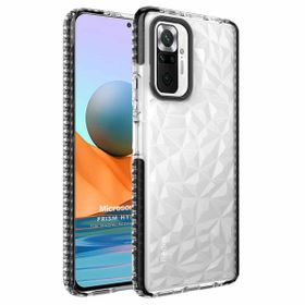 Microsonic Xiaomi Redmi Note 10 Pro Prism Hybrid Siyah Kılıf