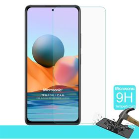 Microsonic Xiaomi Redmi Note 10 Pro Tempered Glass Cam Ekran Koruyucu