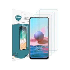 Microsonic Xiaomi Redmi Note 10 Screen Protector Nano Glass 3 Adet Cam Ekran Koruyucu