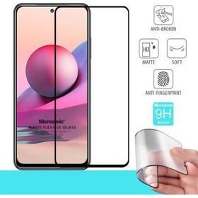 Microsonic Xiaomi Redmi Note 10 Seramik Matte Flexible Siyah Ekran Koruyucu