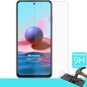 Microsonic Xiaomi Redmi Note 10 Tempered Glass Cam Ekran Koruyucu