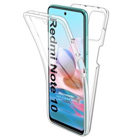 Microsonic Xiaomi Redmi Note 10S 6 Tarafi Tam Soft Seffaf Cep Telefonu Kılıfı