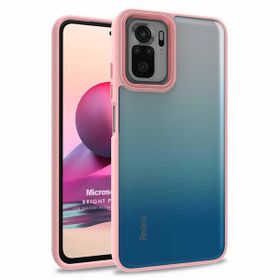 Microsonic Xiaomi Redmi Note 10S Bright Planet Rose Gold Cep Telefonu Kılıfı