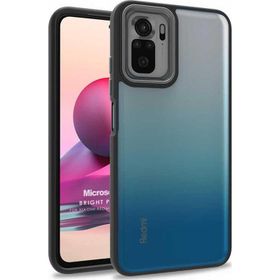 Microsonic Xiaomi Redmi Note 10S Bright Planet Siyah Kılıf