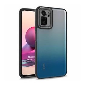 Microsonic Xiaomi Redmi Note 10S Bright Planet Siyah Kılıf