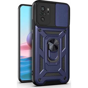 Microsonic Xiaomi Redmi Note 10S Impact Resistant Lacivert Kılıf