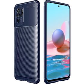 Microsonic Xiaomi Redmi Note 10S Legion Series Lacivert Cep Telefonu Kılıfı