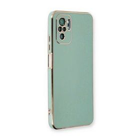 Microsonic Xiaomi Redmi Note 10S Olive Plated Yeşil Cep Telefonu Kılıfı