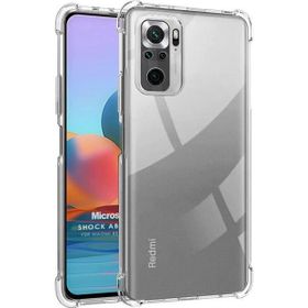 Microsonic Xiaomi Redmi Note 10S Shock Absorbing Şeffaf Cep Telefonu Kılıfı