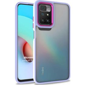Microsonic Xiaomi Redmi Note 11 4G Bright Planet Lila Cep Telefonu Kılıfı