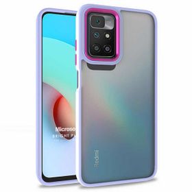 Microsonic Xiaomi Redmi Note 11 4G Bright Planet Lila Cep Telefonu Kılıfı
