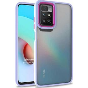 Microsonic Xiaomi Redmi Note 11 4G Bright Planet Lila Cep Telefonu Kılıfı