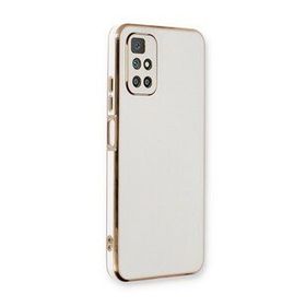 Microsonic Xiaomi Redmi Note 11 4G Olive Plated Beyaz Kılıf
