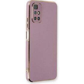 Microsonic Xiaomi Redmi Note 11 4G Olive Plated Lila Kılıf