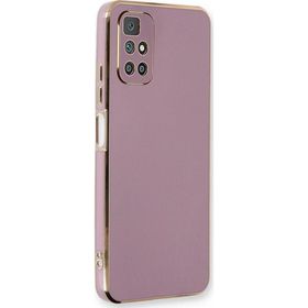 Microsonic Xiaomi Redmi Note 11 4G Olive Plated Lila Kılıf