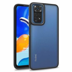 Microsonic Xiaomi Redmi Note 11 Bright Planet Siyah Cep Telefonu Kılıfı