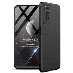 Microsonic Xiaomi Redmi Note 11 Double Dip 360 Protective Siyah Cep Telefonu Kılıfı