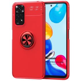 Microsonic Xiaomi Redmi Note 11 Kickstand Ring Holder Cep Telefonu Kılıfı