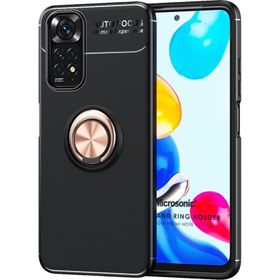 Microsonic Xiaomi Redmi Note 11 Kickstand Ring Holder Cep Telefonu Kılıfı