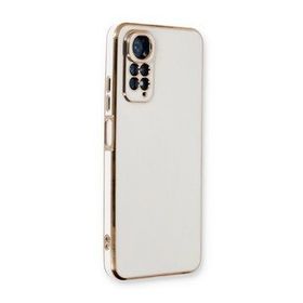 Microsonic Xiaomi Redmi Note 11 Olive Plated Beyaz Kılıf