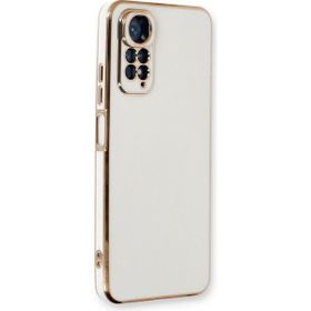 Microsonic Xiaomi Redmi Note 11 Olive Plated Beyaz Kılıf
